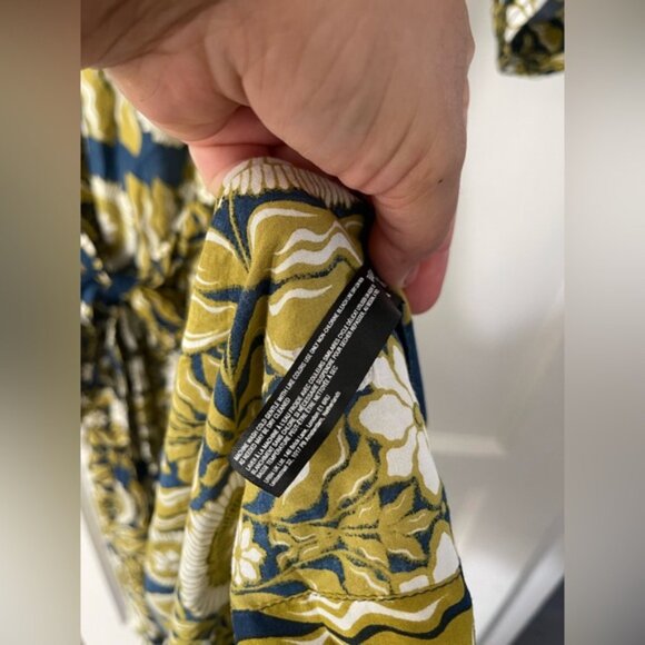 Anthropologie Kenzie parrot printed robe size M/L - Picture 8 of 11